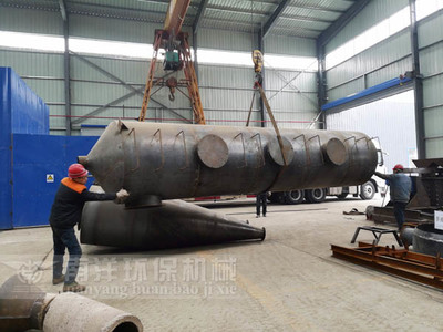 客戶定制的大型污泥烘干機成套設(shè)備發(fā)貨